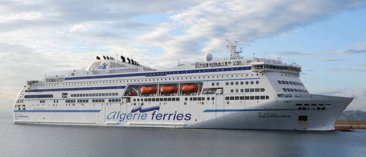 Bateau ferry vers l’Algérie pas cher